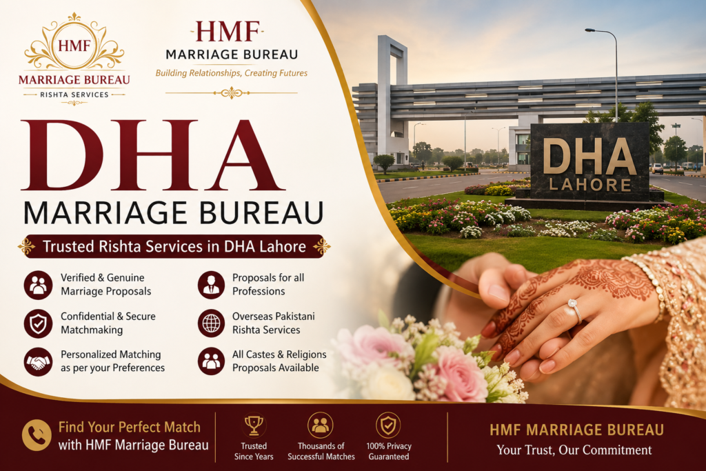Marriage Bureau in DHA Lahore